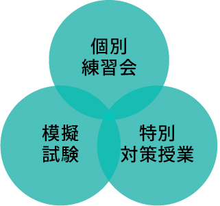 模擬試験 特別対策授業 個別練習会