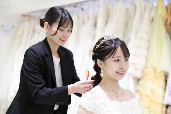 ブライダルヘアアレンジ