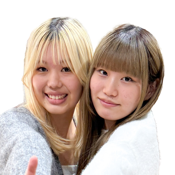 生徒の声 伊原さん、伊藤さん