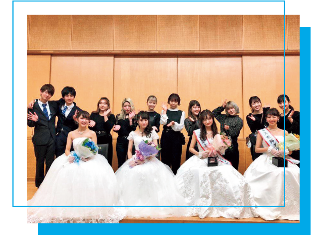大学ミスコンヘアメイク