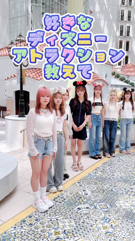 TikTok投稿 ディズニーで好きなアトラクション