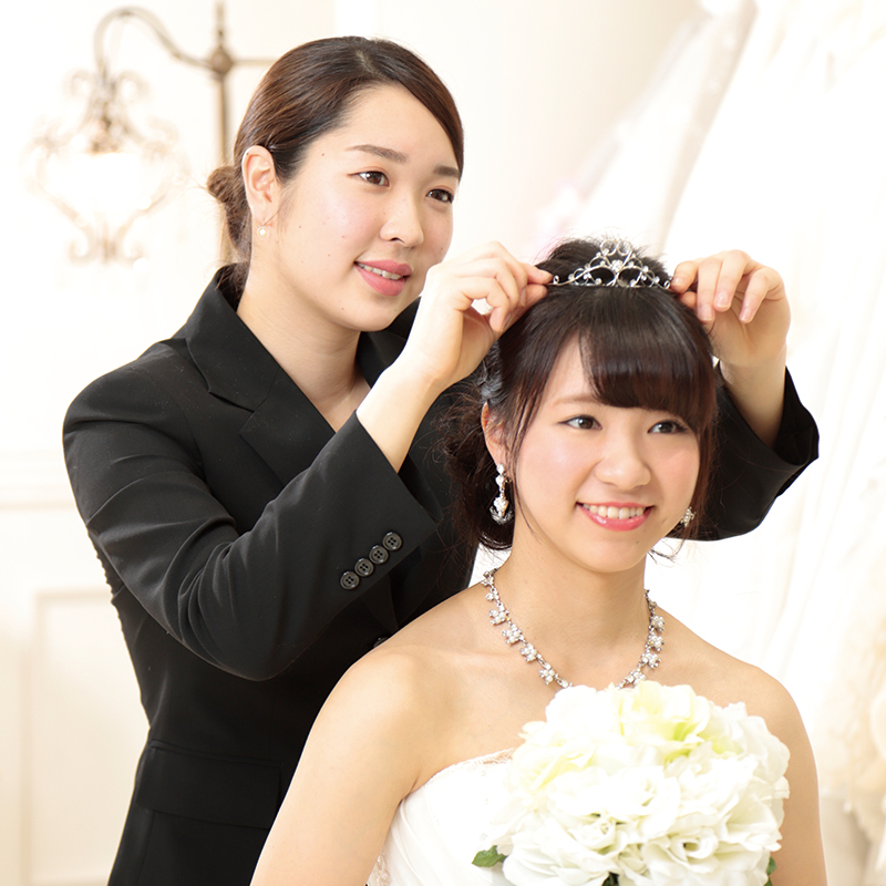 ブライダルヘアメイクコース